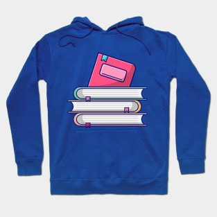 Pile of Books Hoodie